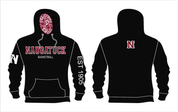 Exclusive Collab Oversized Hoodie W/Satin Lining - Naugatuck HS-Royalty Apparel