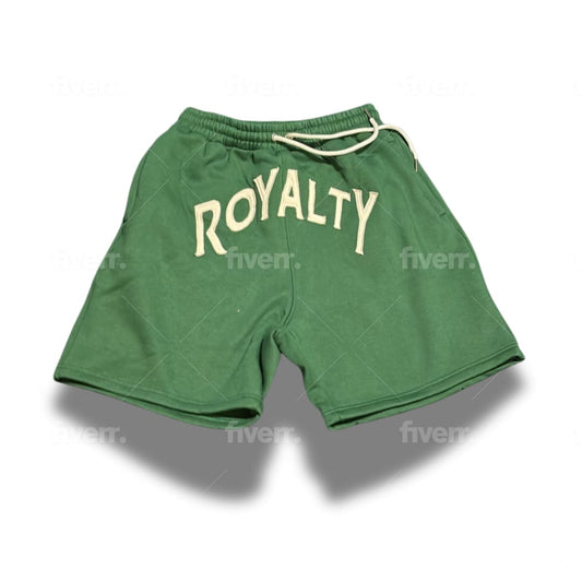 Green Shorts Set KidsRoyalty